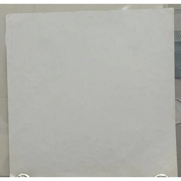 Vintage 1970 Floral Yellow Print Artist Unknown - Picture 5 of 5